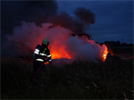 Prio 1 Brand Wegvervoer Land Bouwvoertuig Rohelsterweg Buitenpost